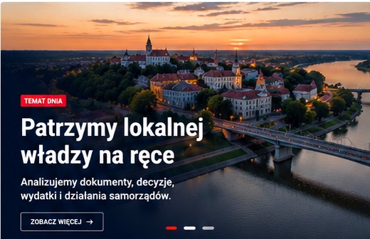 Panorama Płocka nad Wisłą